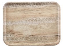 Servírovacia tácka Capri, Cambro, dub svetlý, Svetlá dubová, 370x530mm