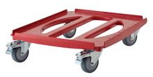 Vozík Camdolly pro termoizolační boxy Cam GoBox, 4060, Cambro, červený, Červená, 710x510x(H)167mm