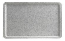 Polüestrist kandik Versa lameda äärega, graniit, Cambro, GN 1/1, Helehall, 325x530mm