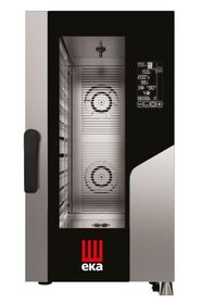 Elektriline konvektsiooniga auruahi Millennial Black Mask Gastro Compact 10 x GN 1/1, elektrooniline juhtimine, Tecnoeka, 400V/15400W, 500x930x(H)970mm
