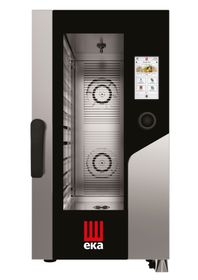 Elektriline konvektsiooniga auruhiul Millennial Touch Screen Gastro Compact 10 x GN 1/1, elektrooniline juhtimine, Tecnoeka, 400V/15400W, 500x930x(H)970mm