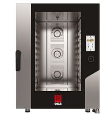 Piec konwekcyjno-parowy Millennial Touch Screen Bakery z automatycznym systemem myjącym, 10× 600×400 mm – sterowany elektronicznie, elektryczny, Tecnoeka, 400V/17000W, 850x1035x(H)1130mm