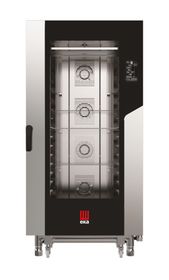Piec konwekcyjno-parowy Millennial Black Mask Bakery, 16× 600×400 mm – sterowany elektronicznie, elektryczny, Tecnoeka, 400V/31000W, 930x1035x(H)1900mm