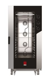 Piec konwekcyjno-parowy Millennial Smart Bakery, 16× 600×400 mm – sterowany elektromechanicznie, elektryczny, Tecnoeka, 400V/31000W, 930x1035x(H)1900mm