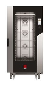 Konvektsioon-auruahi Millennial Touch Screen Gastro automaatse pesemissüsteemiga, 20 × GN 1/1 – elektroonilise juhtimisega, elektriline, Tecnoeka, 400V/31000W, 930x1035x(H)1900mm