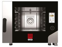 Piec konwekcyjno-parowy Millennial Touch Screen Bakery z automatycznym systemem myjącym, 4× 600×400 mm – sterowany elektronicznie, elektryczny, Tecnoeka, 400V/7800W, 850x1035x(H)700mm