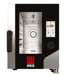 Elektriline konvektsiooniga aurutusahi Millennial Touch Screen Gastro Compact 6 x GN 1/1, elektrooniline juhtimine, Tecnoeka, 400V/7800W, 500x930x(H)700mm