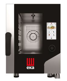 Elektriline konvektsioon-ahi Millennial Touch Screen Gastro Compact 6 x GN 2/3, elektrooniline juhtimine, Tecnoeka, 400V/5200W, 500x750x(H)700mm