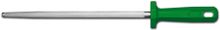 Supra Colore sharpener, Ambrogio Sanelli, chrome-plated steel, Green, (L)430mm