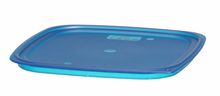 Víko pro nádobu CamSquares Fresh Pro, Cambro, pro nádoby o objemu 11,4 l, 17,2 l a 20,8 l., Modrá, 289x289x(H)19mm