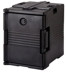 CAMCARRIERS sarja soojusisolatsioonkonteiner, eestlaadimisega GN 1/1 jaoks, Cambro, GN 1/1, Must, 460x630x(H)620mm