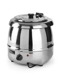 Kociołek do zup 8 l, Fine Dine, srebrny, 230V/435W