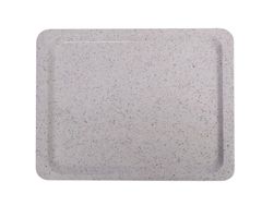 Polyestertablett für Selbstbedienungsrestaurants, AmerBox, GN 1/2, Graphit, 325x265mm
