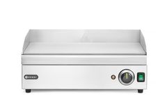 Plancha de asar, HENDI, Kitchen Line, 220-240V/2400W, 527x404x(H)233mm