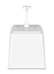 Padažų dozatorius su siurbliu, HENDI, 2,5L, Balta, 230x210x(H)327mm
