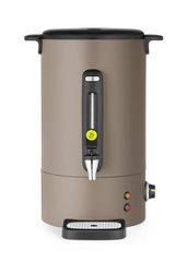 Termo para bebidas calientes UNIQ, HENDI, designed by Robert Bronwasser, 16L, Gris pardo, 220-240V/1650W, 357x380x(H)502mm