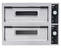 Piec do pizzy Basic XL 44, HENDI, 2 komory, 400V/12000W, 1000x955x(H)745mm