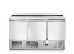 Saladette, dreitürig 380 L, Arktic, 230V/310W, 1390x702x(H)888mm