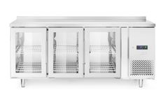 Šaldymo stalas su 3 stiklinėmis durelėmis, agregatas įmontuotas šone, Arktic, 420L, 230V/400W, 1795x700x(H)850mm