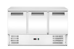 3 durų šaldytuvas su stalviršiu, Arktic, 219L, 220-240V/152W, 1365x700x(H)855mm