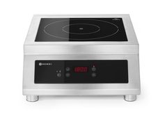 Indukcinė kaitlentė 5000 D, HENDI, Profi Line, 400V/5000W, 398x525x(H)175mm