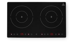 Dviguba indukcinė kaitlentė, HENDI, Kitchen Line, 230V/3500W, 608x405x(H)54mm