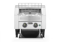 Tostador de cinta doble, HENDI, Plateado, 230V/2240W, 418x365x(H)390mm