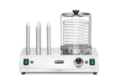 Würstchen- und Hotdog-Brötchenwärmer, HENDI, 220-240V/550W, 500x310x(H)395mm