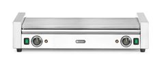 Podgrzewacz rolkowy do parówek XL - dwustrefowy, HENDI, 14 rolek, srebrny, 220-240V/2000W, 732x590x(H)168mm, Prostokątny