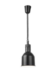 Lámpara de calor regulable, cilíndrica, HENDI, Negro, 230V/250W, ⌀175x(H)250mm
