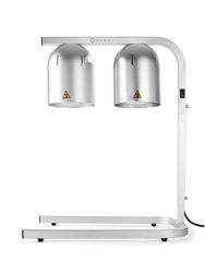 Calentador de alimentos por infrarrojos, HENDI, Plateado, 230V/500W, 453x360x(H)790mm