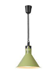 Rise and fall heat lamp conical, HENDI, Green, 230V/250W, ⌀275x(H)250mm