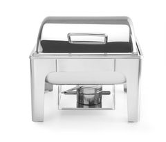 Chafing Dish GN 1/2, Spiegelglanz, HENDI, Profi Line, 4L, 365x345x(H)345mm