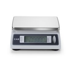 Waga z legalizacją, wodoodporna, CAS, 3 kg, 299x256x(H)117mm