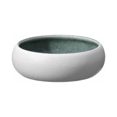Miska Goro White Green, Fine Dine, zielony, 4 szt