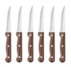 Steiko peilis, HENDI, Profi Line, Rudas, 6 vnt., (L)210mm