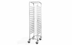 Vozík na prepravu nádob – 15x GN 1/1, HENDI, Profi Line, 440x610x(H)1710mm