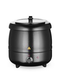 Suppenkessel, HENDI, Kitchen Line, 8L, Schwarz, 230V/400W, ⌀330x(H)363mm