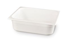 Pojemnik GN 1/2 z białego poliwęglanu, HENDI, GN 1/2, 4L, biały, 325x265x(H)65mm