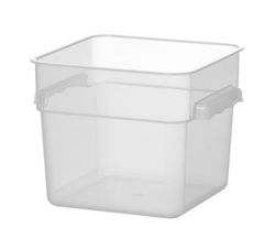 Pojemnik na żywność z podziałką, HENDI, 5,7L, 235x235x(H)180mm