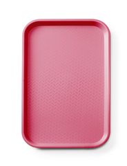 Taca fast food z polipropylenu GN 1/1, AmerBox, GN 1/1, czerwony, 530x325x(H)20mm, Prostokątny