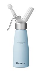 Sahnespender, HENDI, 0,5L, Pastellblau, ⌀80x(H)260mm