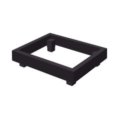 Nakładka Madeira Black GN 1/2, czarny