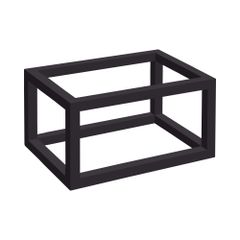 Tray Base GN1/2 Madeira Black, Black