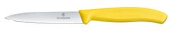 Nóż do jarzyn gładki, Victorinox, żółty, (L)212mm