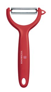 Obieraczka do pomidorów i kiwi z ząbkowanym ostrzem, Victorinox, czerwony