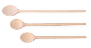 Wooden spoon - set of 3, various sizes