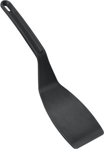 Angled frying spatula