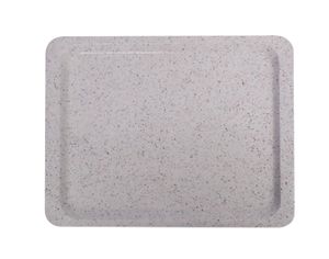 Polyester tray for self-service restaurants, AmerBox, GN 1/1, Granite, 530x325mm, Rectangular