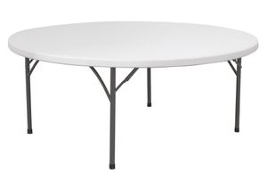 Mesa de buffet redonda, AmerBox, Carga máxima 250 kg., ⌀1800x(H)740mm